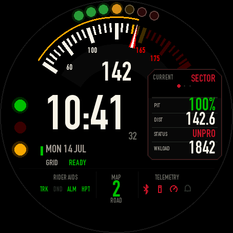 RaceDashWF · Screenshot 3