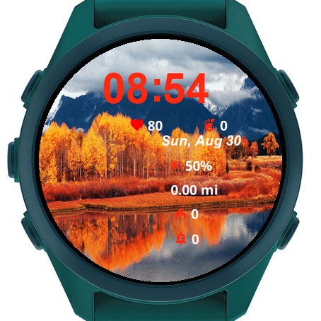 View Mountains Reflected Water · Screenshot 1