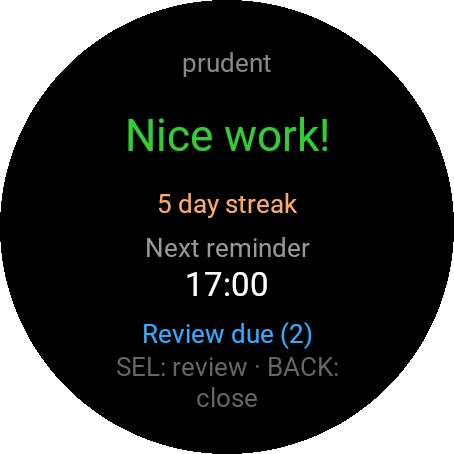 VocabLearn — Learn at your pace, new words · Screenshot 1