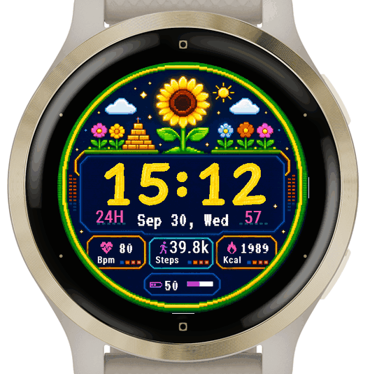Pixel Sunflower · Screenshot 1