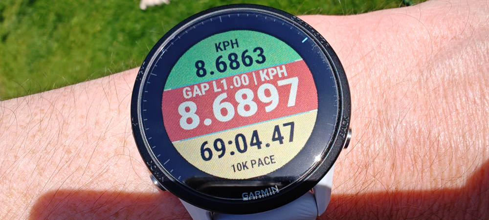 Martin’s GAP and RUN PACE App - donations welcome · Screenshot 1