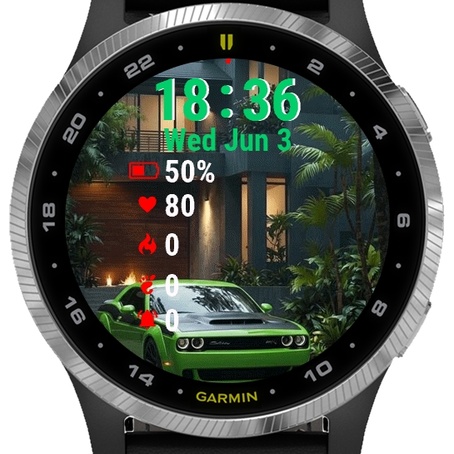 Green Car Parked Front · Screenshot 2