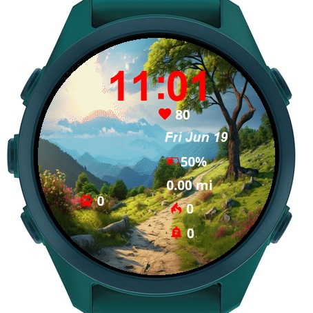 Mountain Scene Tree · Screenshot 2