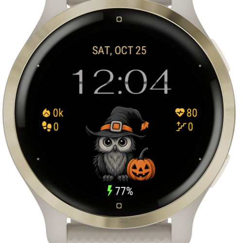 Halloween Owl and Pumpkin – Adaptive · Screenshot 1