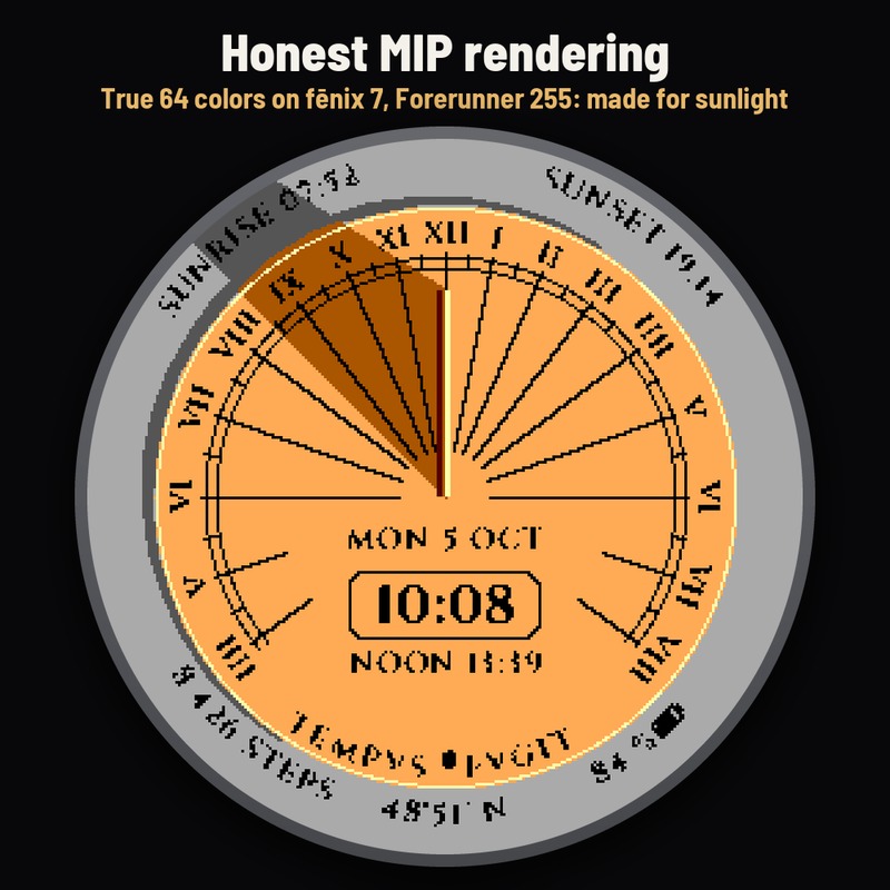Astra Sundial Pro – 动态日晷表盘 · Screenshot 4