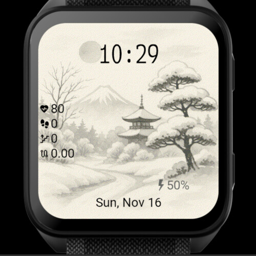 Winter Zen Landscape · Screenshot 0