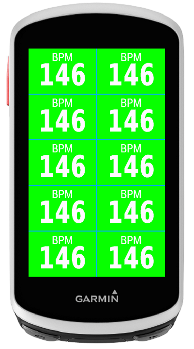 Wahoo like coloured HR Datafiled screenshot 2