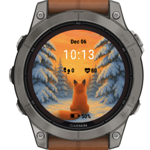Winter Sunset Fox · Screenshot 2