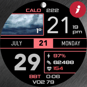 iFacer – S010 – Daily Weather in Full Frame · Screenshot 0