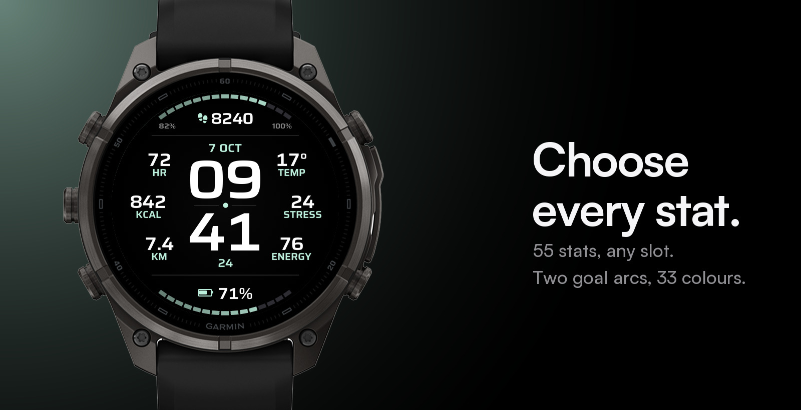 Quipu Focus - Minimalist Watch Face · Screenshot 1