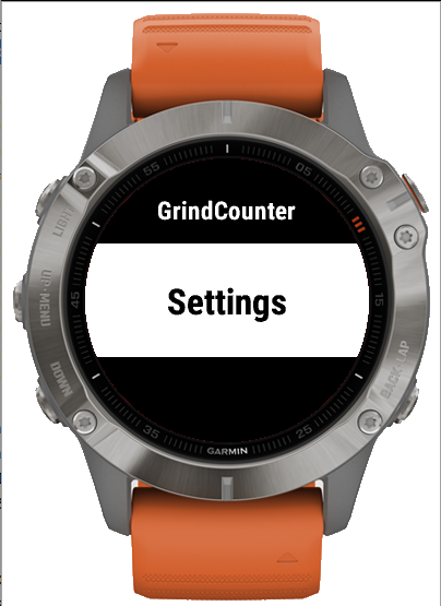 Grind Counter · Screenshot 1