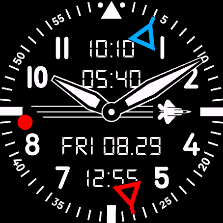 Big Pilot - 24h Dial / 3 Timezones / Anti-Aliasing 3