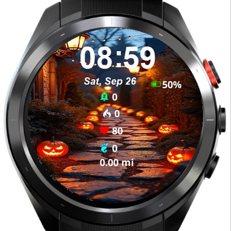 Couple Pumpkins Sitting Side Path · Screenshot 2