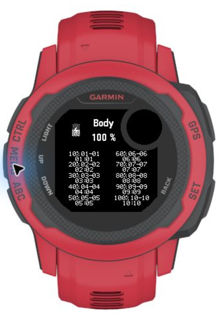 Body Alarm · Screenshot 1