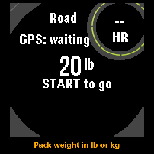 Ruck: Rucking Tracker · Screenshot 0