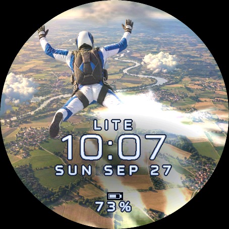 Freefall Lite – Free Skydive Watch Face · Screenshot 2