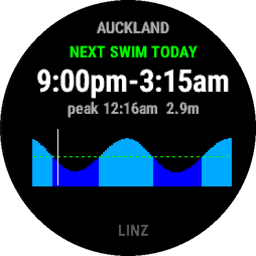 NZ Swim Tides · Screenshot 0