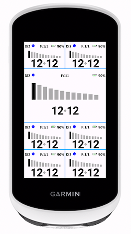 Di2 Field — Edge Explore 2 · Screenshot 1