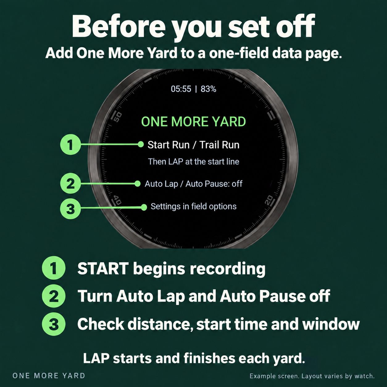 One More Yard · Screenshot 0