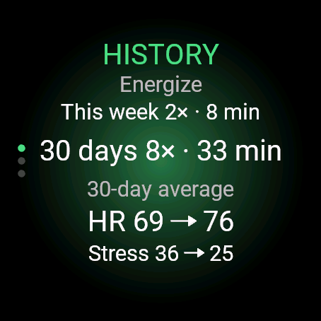 StatiQ – Apnea & Breath-Hold Trainer CO2/O2 · Screenshot 2