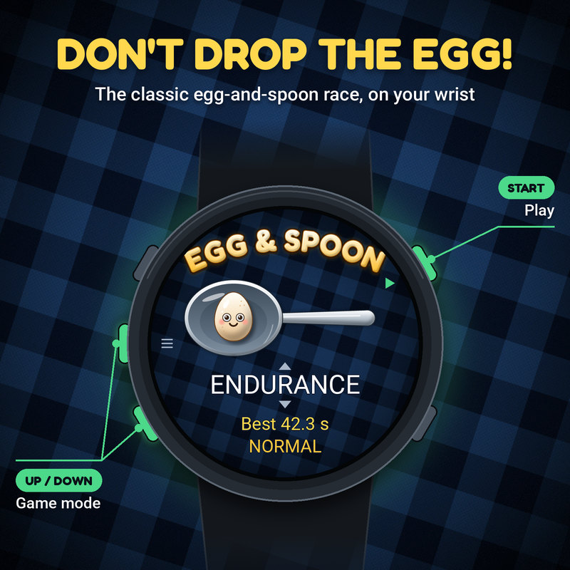 Egg & Spoon – Tilt Balance Game · Screenshot 0