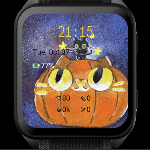 Halloween Starry Pumpkin Cats · Screenshot 0