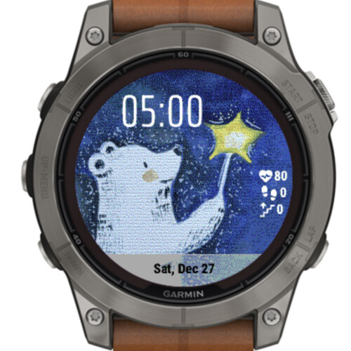 Winter Star Bear Watercolor · Screenshot 1