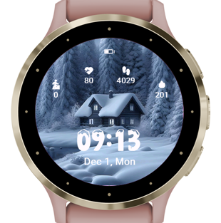 Winter Cabin Glow · Screenshot 2