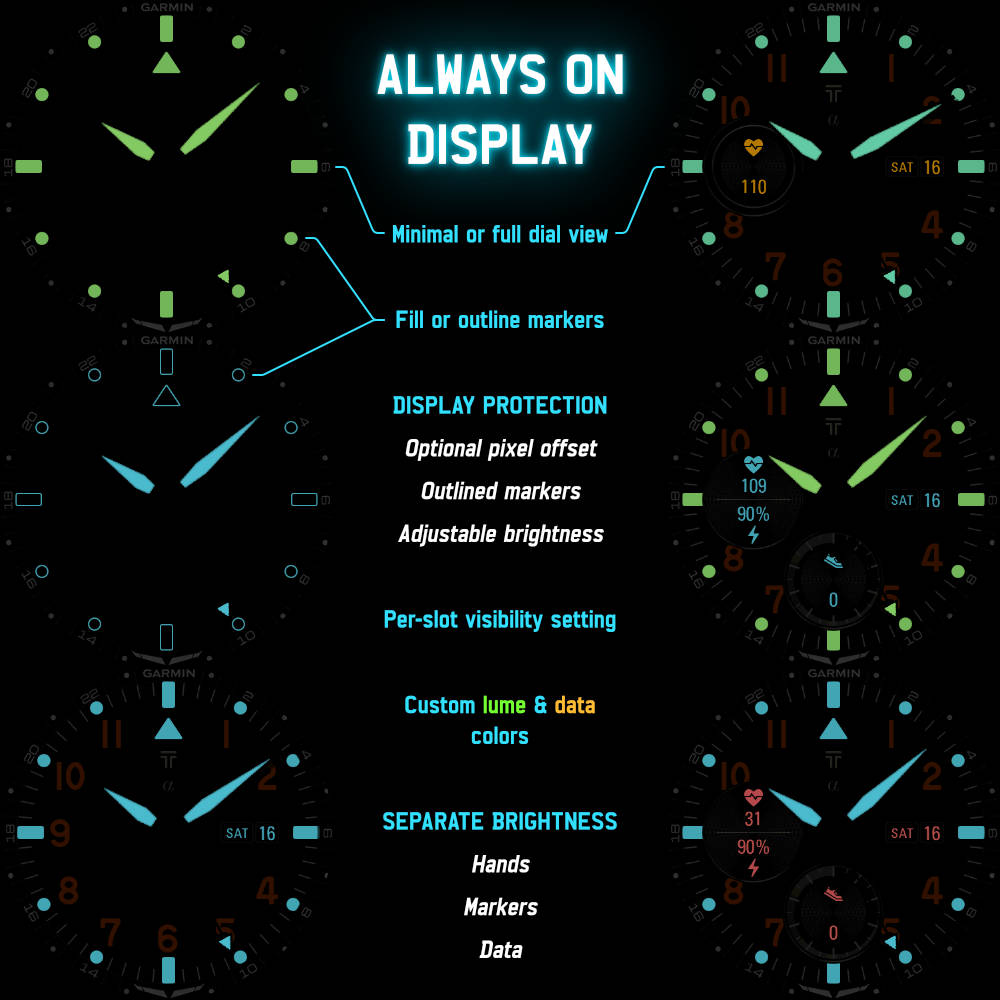 Alpha Pilot GMT Pro – fēnix 9 · Screenshot 3