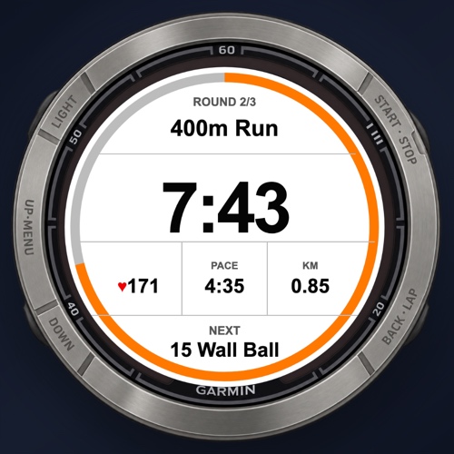 WOD Tracker – CrossFit & Hyrox Timer · Screenshot 0