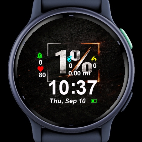 Black Background Number One · Screenshot 1