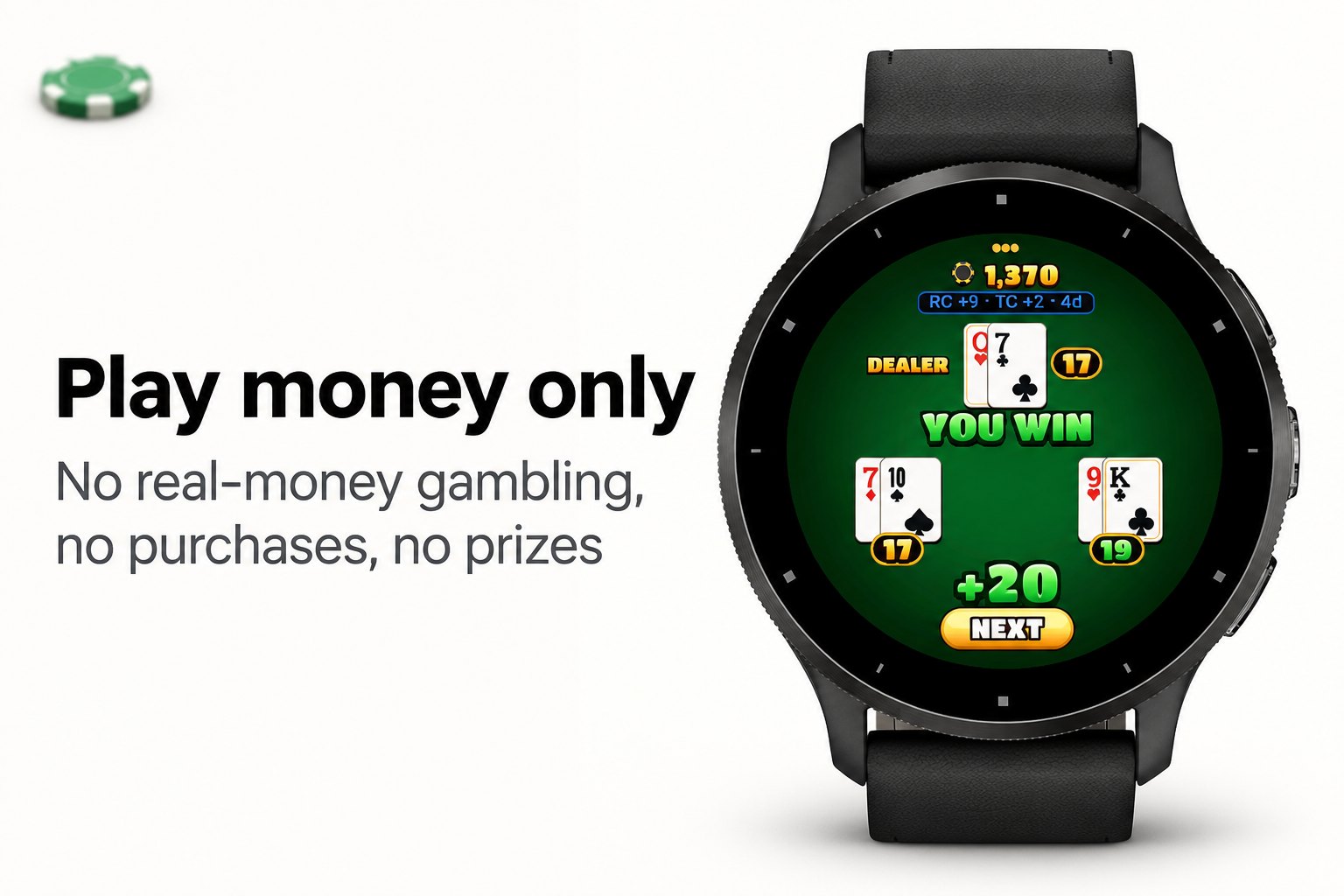 Blackjack - Card counting trainer · Screenshot 1