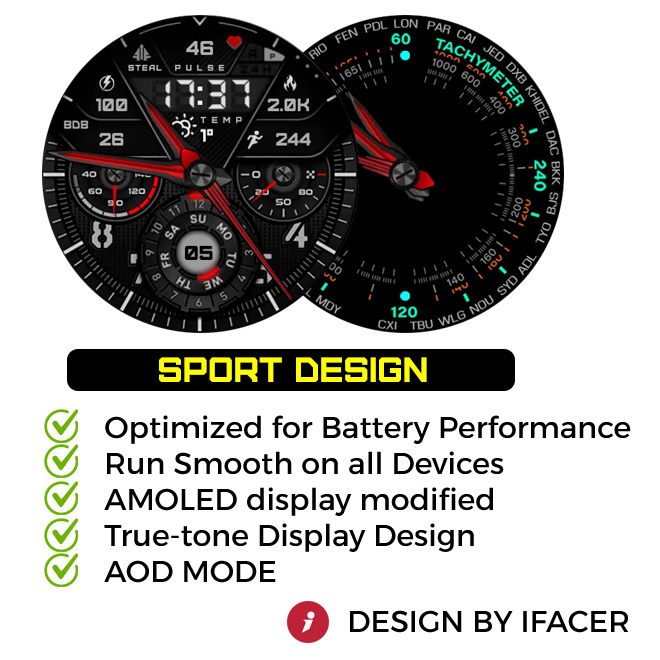 iFacer - Sport Licorice · Screenshot 1