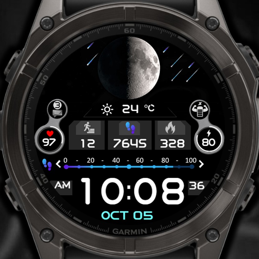 ECO02 Astronomical Moon Tracker · Screenshot 2