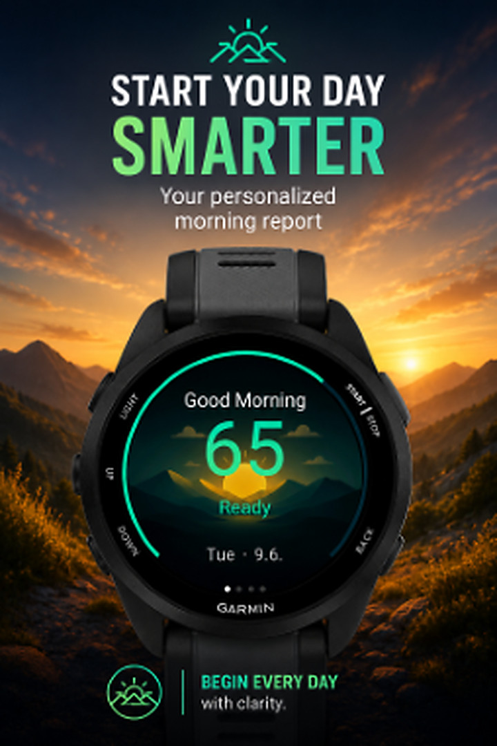 Morning Report – Daily Readiness Score · Screenshot 0