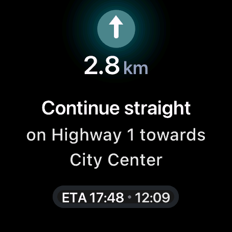 Navigation IQ - Google Maps Turn-by-Turn HUD · Screenshot 0