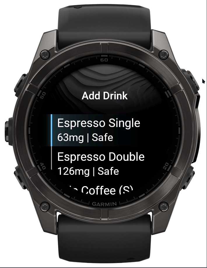 CaffeineIQ - Smart Caffeine & Sleep impact Tracker 3