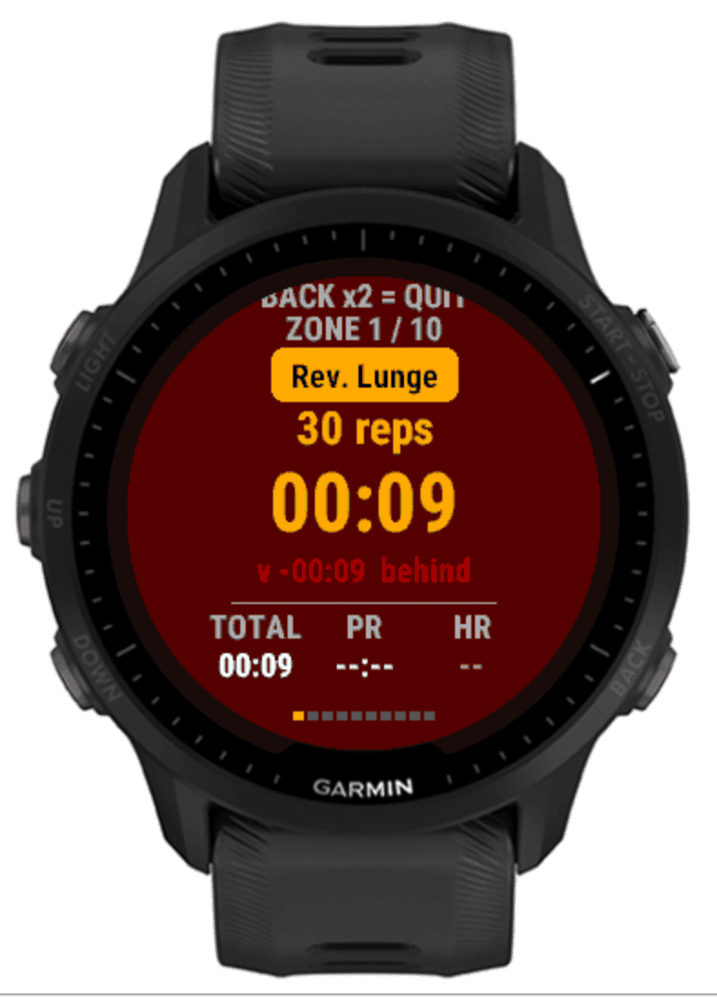 DEKA Race Tracker - Stopwatch & Splits · Screenshot 1