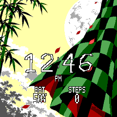 Demon Slayer E2 · 002 watch face screenshot 2