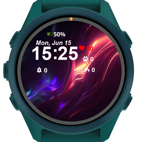Dark Colorful Lines · Screenshot 2