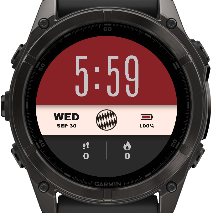 Bayern Munich Football Soccer Colors Watch Face · Screenshot 1