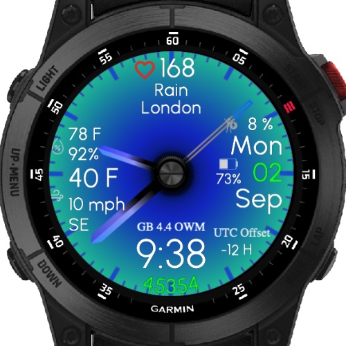 Gradient Blue - OWM Weather · Screenshot 3