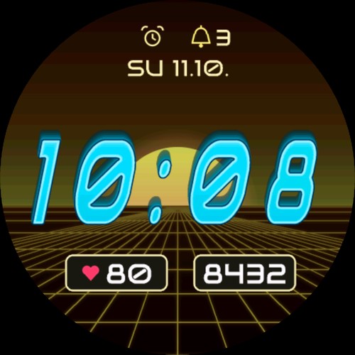 NeonTime Synthwave · Screenshot 1