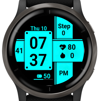 Turquoise Watchface · Screenshot 2