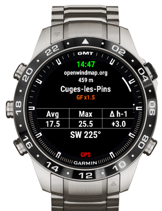 Winds.mobi: Live Wind on Your Garmin, Free · Screenshot 0