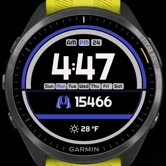 MnM BLUE GRID "AMOLED" 3