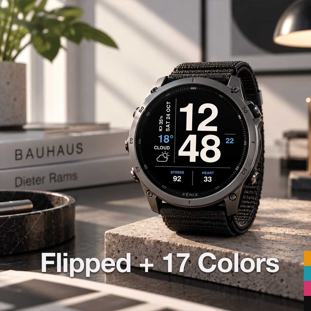 RASTER PRO · Swiss Grid Watch Face · Kuvakaappaus 3