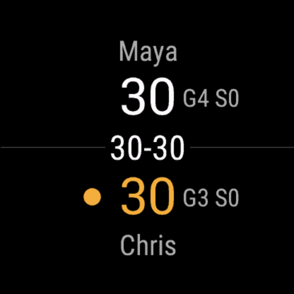 Scorecard: Game Night · Screenshot 2