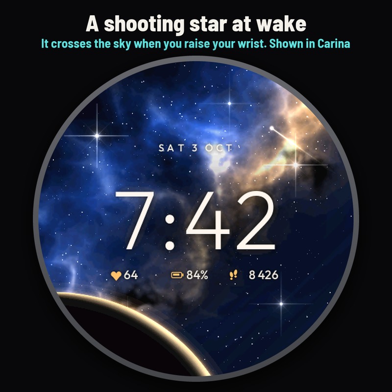 Astra Nebula Pro – 太空星系星云表盘 · Screenshot 1