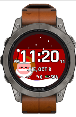 Santa: Christmas Watch Face · Screenshot 1